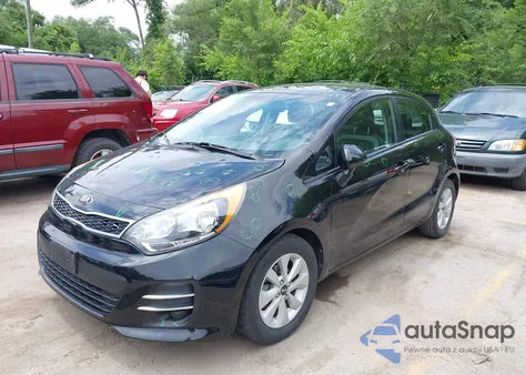2016 Kia Rio Ex from USA, damaged, VIN KNADN5A37G6678306